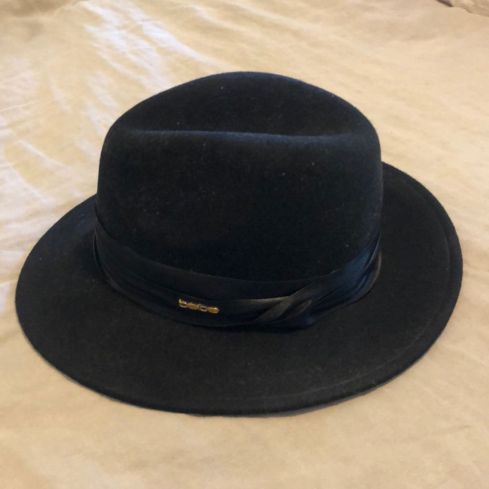 Bebe Fedora Wool Hat
